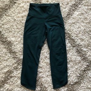 Old Navy Emerald Green Cropped Leggings